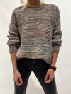 Silivery Oversize Sweater